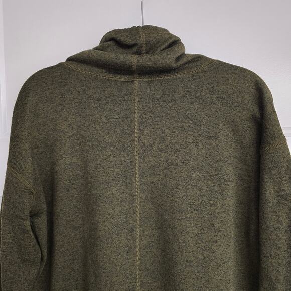 Women's Old Navy "Active" Green Knit Turtle Neck Pullover | Size Small Petite - Picture 7 of 9